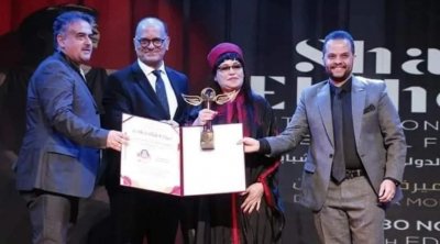 L'actrice Tunisienne Dalila Meftahi honorée en Egypte