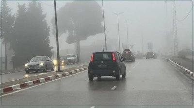 ضباب كثيف صباحًا وأمطار متفرقة في تونس 
