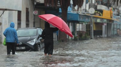 كميات الأمطار المسجلة في تونس خلال 24 ساعة