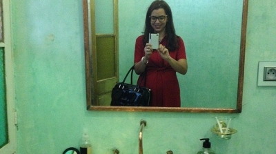 صورة ''سليفي'' لأمال كربول في الحمام تثير السخرية 