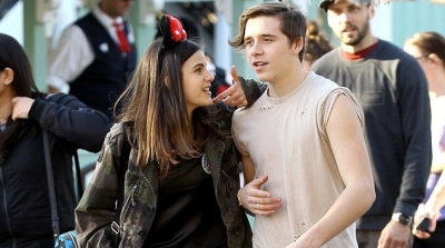 ظهور جديد لبروكلين بيكهام و صديقته التونسية 