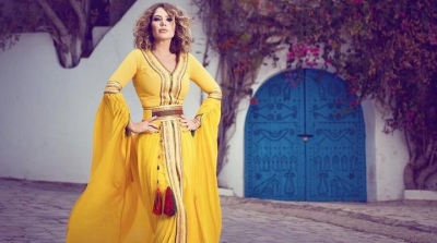 سلافة معمار تتألق باللباس التونسي (صور)