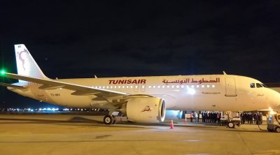 Arrivée du premier A320Neo de TUNISAIR