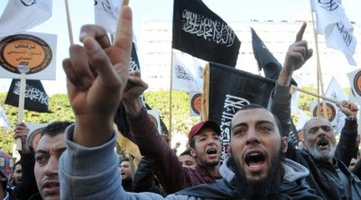 الدستوري الحر ينفذ وقفة إحتجاجية أمام مقر حزب التحرير 