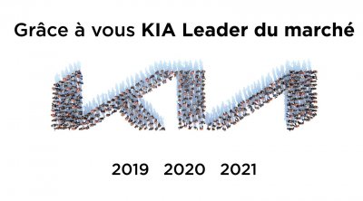 KIA est leader du marché automobile pour la 3ème année consécutive
