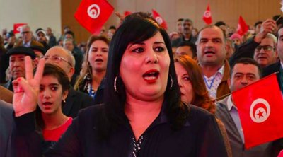 عبير موسي تصف الخروقات التي شابت مسار الاستفتاء بـجرائم الحرب