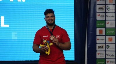 ألعاب وهران المتوسطية : أمين قنيشي يحرز الميدالية البرونزية في المصارعة الرومانية