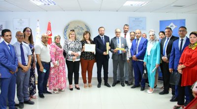 SMSI 2022 : La Poste tunisienne remporte le premier prix e-business pour son application D17