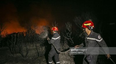 السيطرة بنسبة 90 بالمائة على حريق جبل بوقرنين 
