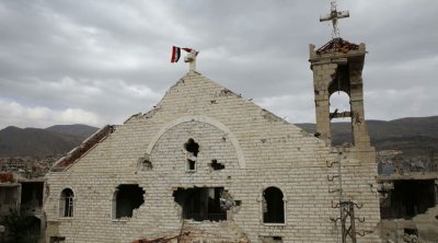سوريا: قتيل و 12 جريحاً في قصف بطائرة مسيرة خلال تدشين كنيسة