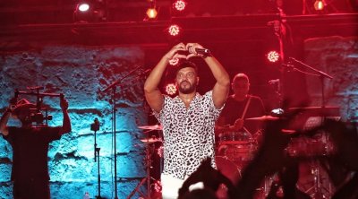 FIH 2022 : Le rappeur Balti fait son show (Photos)
