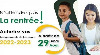 Tunisie : La TRANSTU annonce l’ouverture des ventes des abonnements scolaires