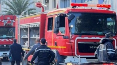 Tunisie : Un incendie dans une usine de meubles à Douar Hicher
