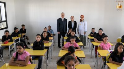 Najla Bouden donne le coup d’envoi de l’année scolaire au complexe éducatif de Bhar Lazreg