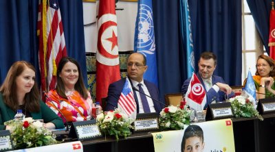 Les États-Unis accordent une aide de 60 millions de dollars à la Tunisie à travers l'Unicef