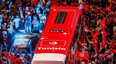 كأس العالم 2022 : المنتخب التونسي يحظى باستقبال جماهيري مميز في قطر