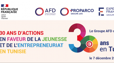 Groupe Agence Française de Développement : 30 ans d’actions en faveur de la jeunesse et de l’entrepreneuriat en Tunisie