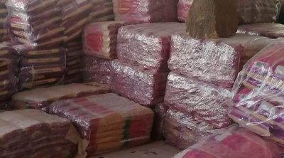 حجز كميات كبيرة من المواد الغذائية في مدنين