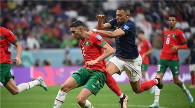 منتخب فرنسا ينهي مغامرة المغرب في كأس العالم