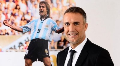 الأرجنتيني باتيستوتا سعيد بتحطيم ميسي رقمه القياسي في كأس العالم