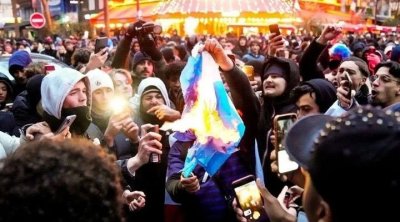 بالصور : فرنسا تشتعل ضد ليونيل ميسي