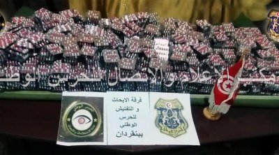 بن قردان: حجز 37200 حبة مخدرة بقيمة 744 مليون (صور)