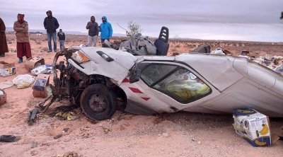 Tunisie : 2 personnes décèdent dans une collision entre un camion léger et une moto à Siliana