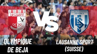الأولمبي الباجي يواجه فريق لوزان السويسري وديا 