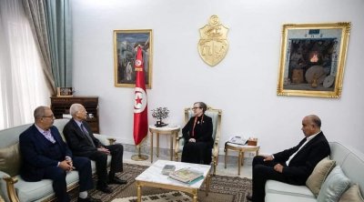 تفاصيل لقاء بودن مع الأمين العام لإتحاد عمال تونس