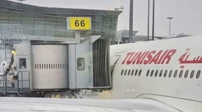 مطار مونريال : حادث عرضي لطائرة الخطوط التونسية A330 (صور)