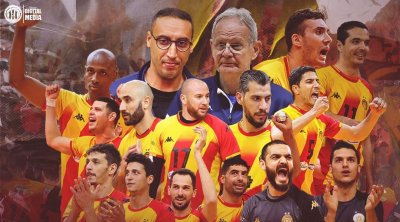 الترجي الرياضي التونسي بطل تونس للكرة الطائرة 