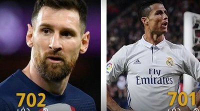 ميسي يحطم ''أسطورة'' كريستيانو رونالدو الأوروبية