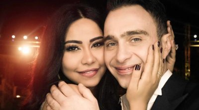 مغازلة غامضة من حسام حبيب لشيرين عبد الوهاب 