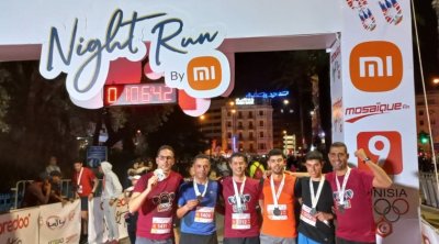 بالصور: أوريدو تونس تصنع الحدث في شارع الحبيب بورقيبة ب''Ooredoo night run by xiaomi''