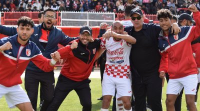 الأولمبي الباجي يطيح بالترجي الرياضي التونسي 