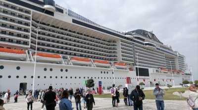 حلق الوادي: وصول أوّل رحلة سياحية بحرية إلى تونس (صور)