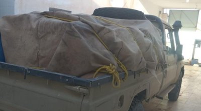 تطاوين : حجز سيارة محملة بهواتف جوالة و ساعات ذكية