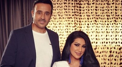 زوجة صابر الرباعي تكشف للمرة الأولى عن وجه إبنتهما 