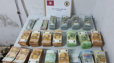 بن قردان : إحباط محاولة تهريب مبلغ 450 مليون من العملة الصعبة