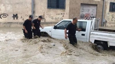 الكاف :  فيضان أودية و تنفيس بعض السدود اثر أمطار غزيرة