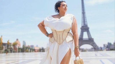 La tunisienne Ameni Esseibi défile à la Fashion Week de Paris