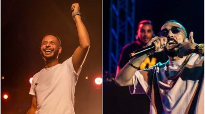 بالصور : كازو وجنجون أمام جماهير غفيرة على ركح مهرجان الحمامات