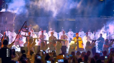 مهرجان قرطاج : صوت روضة عبدالله يلمع في عرض الزيارة (فيديو)