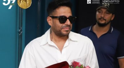 محمد حماقي يصل تونس لإحياء حفل اختتام مهرجان قرطاج الدولي 