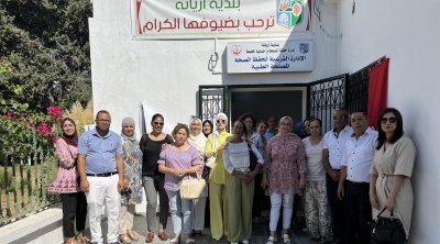 بالصور : تدشين وحدة صحية متكاملة لفائدة أعوان وموظفي بلدية أريانة