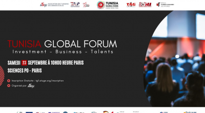 Tunisia Global Forum se tiendra le 23 septembre à Paris