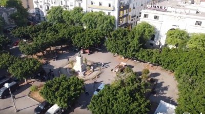 ساحة برشلونة دون انتصاب فوضوي (صور)