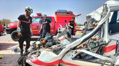 Sidi Bouzid: Décès de quatre personnes dans un accident