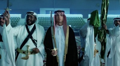 رونالدو ونجوم النصر يؤدون العرضة السعودية احتفالًا باليوم الوطني