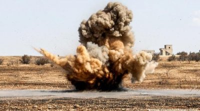 القصرين : بتر ساق مهاجر إفريقي بعد انفجار لغم بجبل السلوم